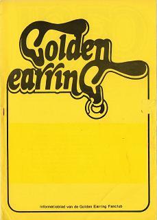 Golden Earring fanclub magazine 1978#2 front cover